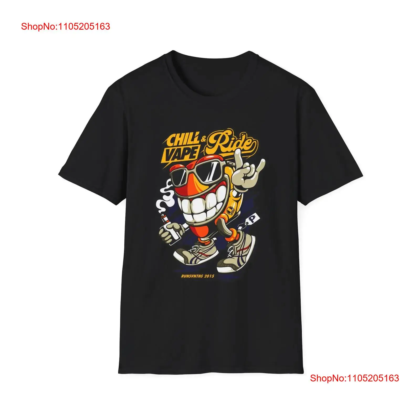Vaping Area - Chill Vape Ride T Shirt Casual