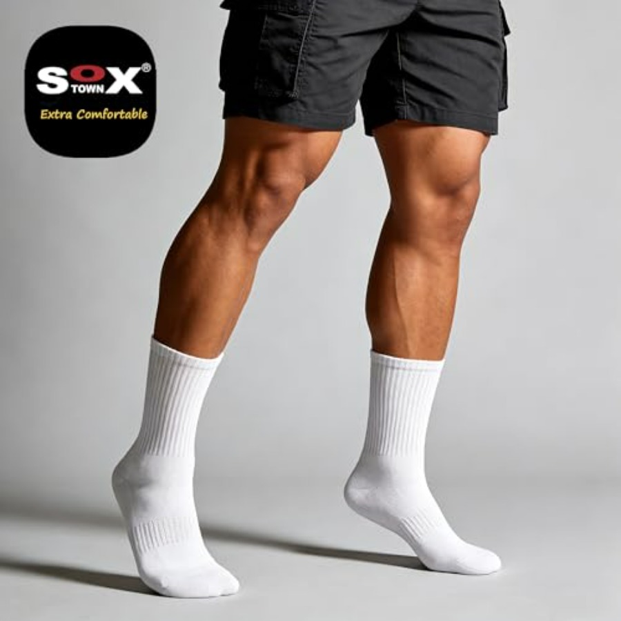 Unisex Cushioned Crew Training - Cotton Wick Organic review and price