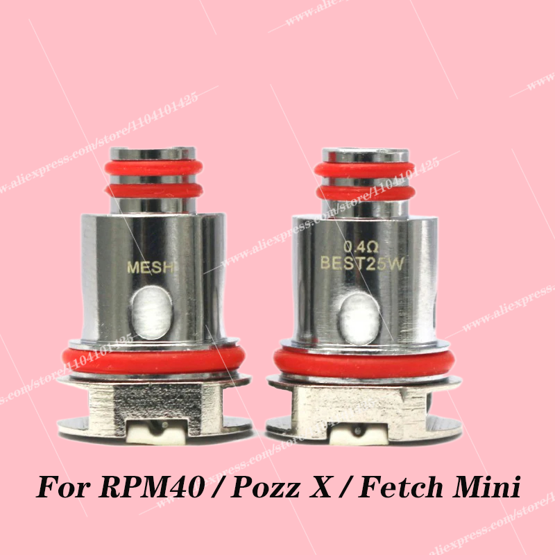 RPM Coils 0.4ohm 0.6ohm 0.8ohm - Vaping Area review and price