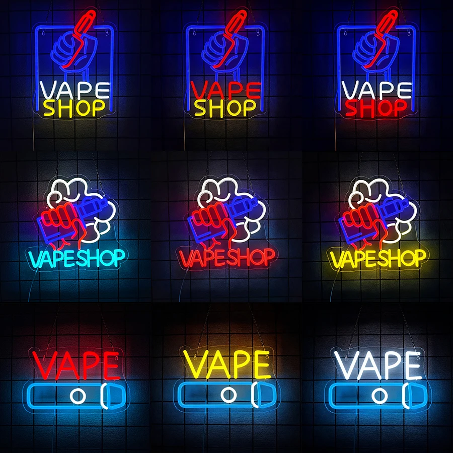 LED Neon Lights Business Windo - Vaping Shop review and price