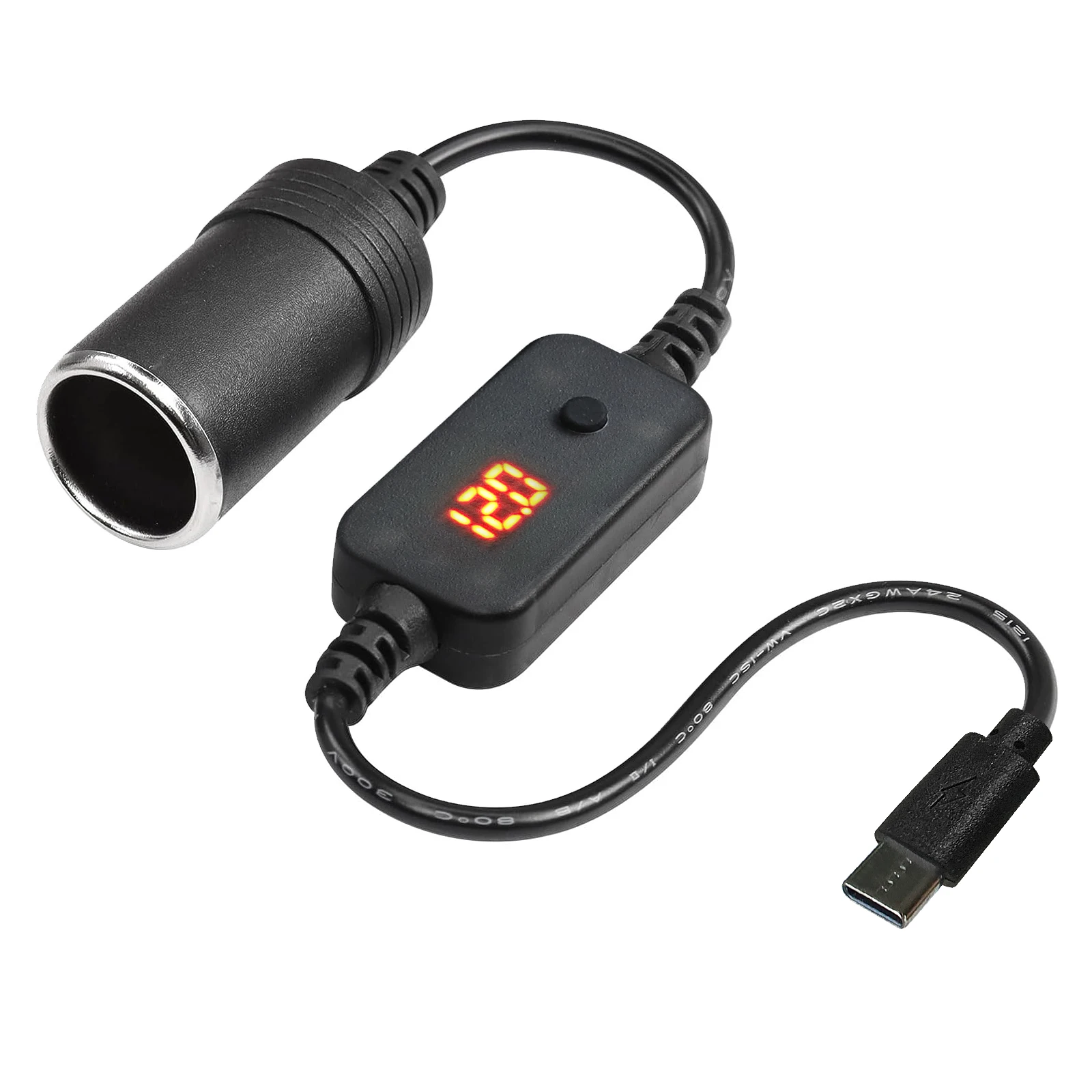 1pc 5V 2A USB To 12V Cigarette - Accessories Experts Vape review and price