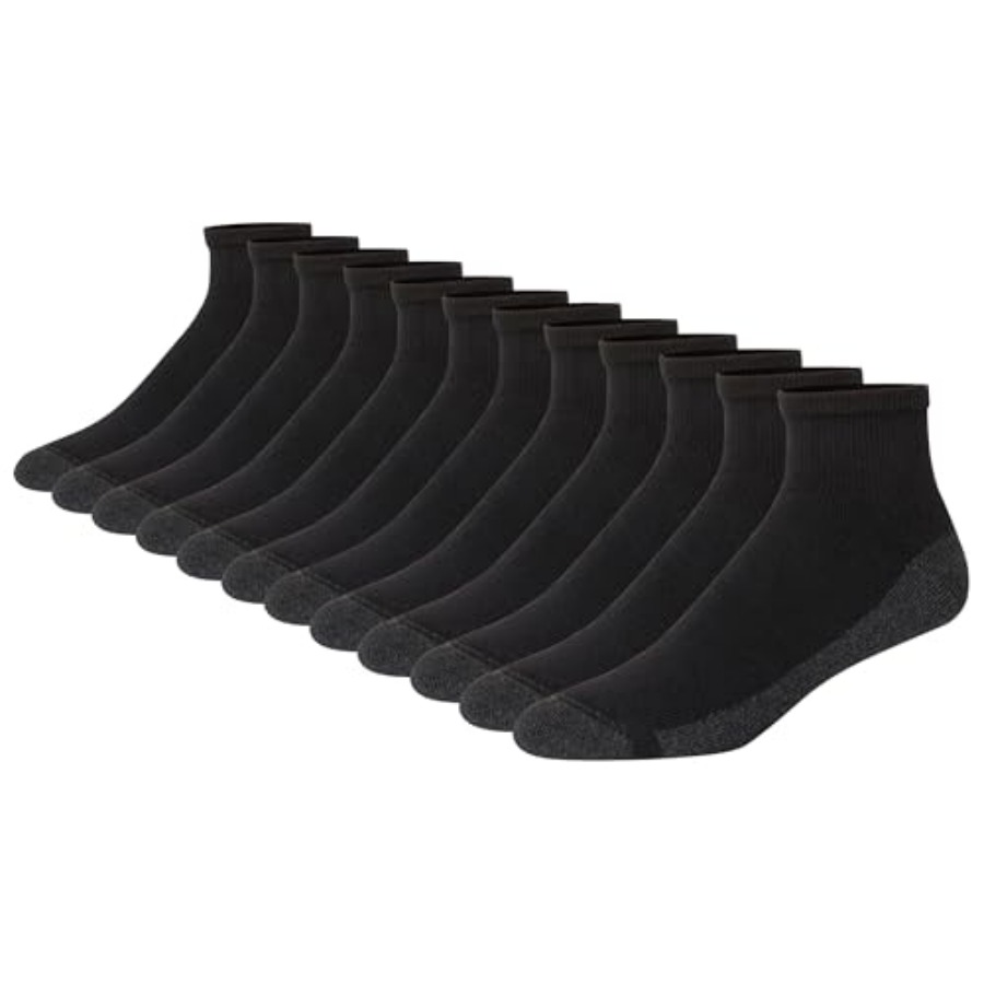 Men's Crew Socks Pack, 8 Pairs - Cotton Wick Organic review and price